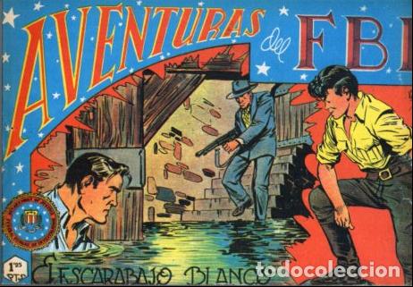 Libros: V10128: Facsimil: Aventuras del FBI numero 66. Escarabajo blanco