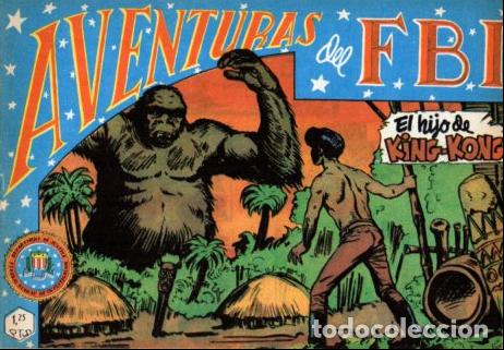 books: V10121: Facsimil: Aventuras del FBI numero 57. El hijo de King-Kong