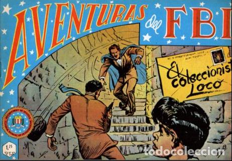 Libros: V10122: Facsimil: Aventuras del FBI numero 59. El coleccionista loco