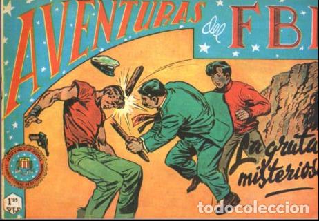 Libros: V10138: Facsimil: Aventuras del FBI numero 78. La Gruta Misteriosa
