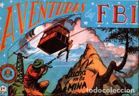Libros: V10143: Facsimil: Aventuras del FBI numero 82. Lucha en la mina