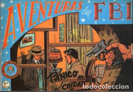 Libros: V10137: Facsimil: Aventuras del FBI numero 75. Panico en la ciudad