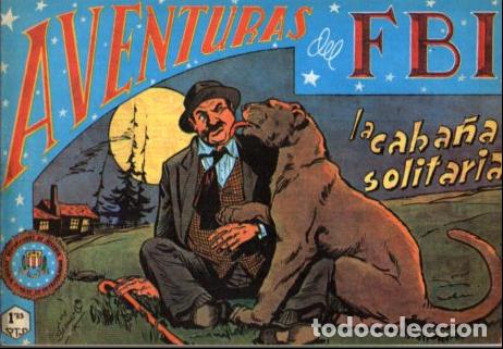 Libros: V10142: Facsimil: Aventuras del FBI numero 80. La caba&ntilde;a solitaria