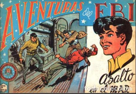 Libros: V10141: Facsimil: Aventuras del FBI numero 79. Asalto en el mar