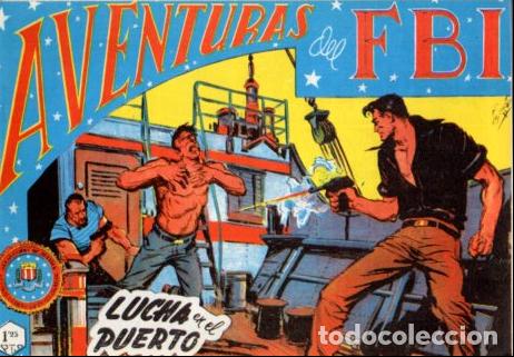 Libros: V10147: Facsimil: Aventuras del FBI numero 86. Lucha en el Puerto