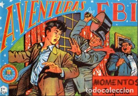 Libros: V10146: Facsimil: Aventuras del FBI numero 85. Momentos de Angustia