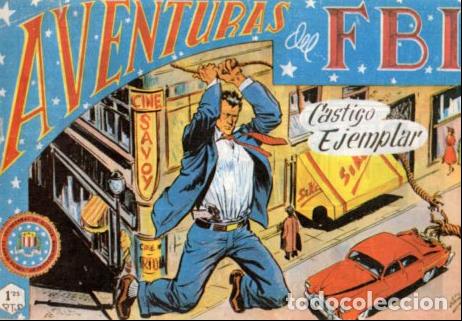 Libros: V10151: Facsimil: Aventuras del FBI numero 90. Castigo Ejemplar
