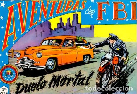 Libros: V10167: Facsimil: Aventuras del FBI numero 106. Duelo mortal