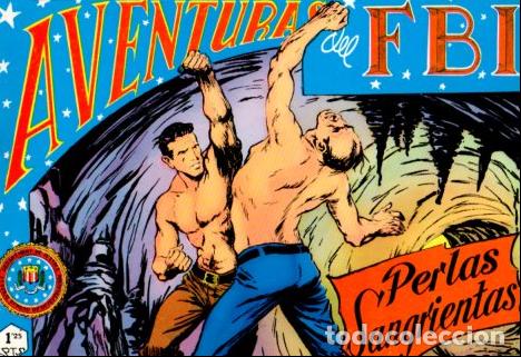 Libros: V10166: Facsimil: Aventuras del FBI numero 105. Perlas sangrientas