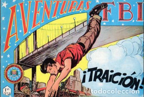 Libros: V10186: Facsimil: Aventuras del FBI numero 125. Traicion