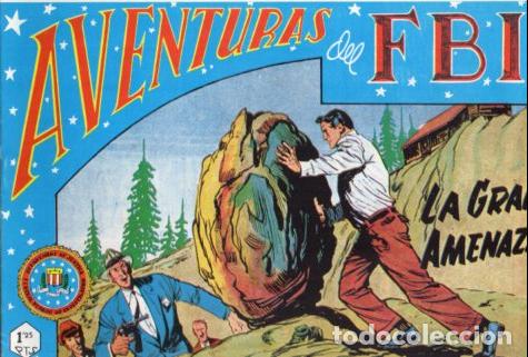 Libros: V10191: Facsimil: Aventuras del FBI numero 130. La gran amenaza