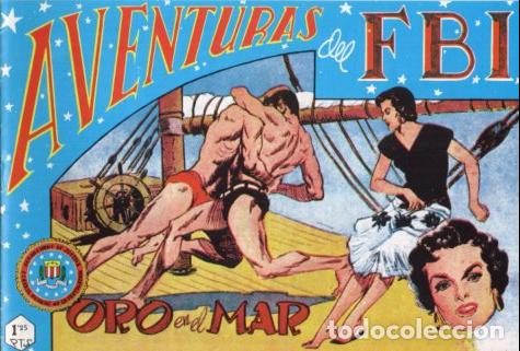 Libros: V10197: Facsimil: Aventuras del FBI numero 136. Oro en el mar