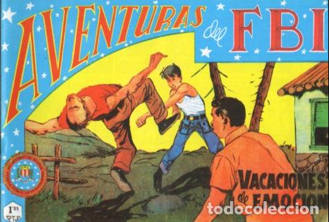 Libros: V10202: Facsimil: Aventuras del FBI numero 141. Vacaciones de emocion