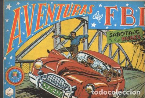 Libros: V10213: Facsimil: Aventuras del FBI numero 60. Sabotaje en las nubes