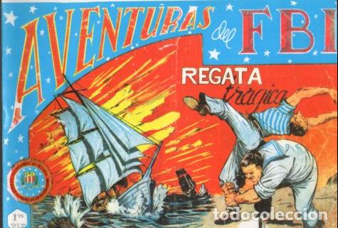 Libros: V10201: Facsimil: Aventuras del FBI numero 140. Regata tragica