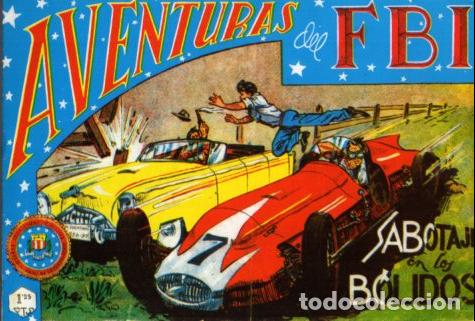 Livres: V10207: Facsimil: Aventuras del FBI numero 146. Sabotaje en los bolidos