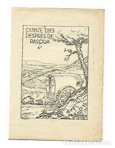 Livres: PATUFET 2894: Quinze dies despres de Pasqua - Impremta Muntaner