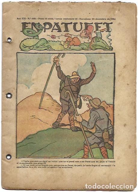 Livres: PATUFET 2905: En Patufet, a&ntilde;o XXI. Numero 1081 - Impremta Muntaner