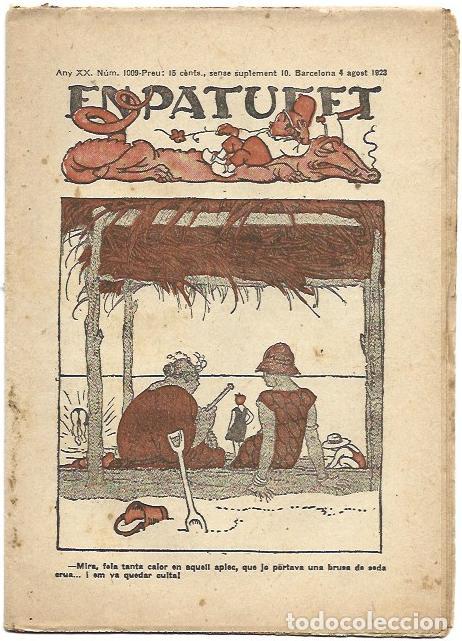 Libros: PATUFET 2909: En Patufet, a&ntilde;o XX. Numero 1009 - Impremta Muntaner