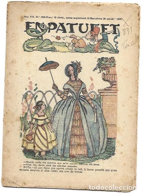 Livres: PATUFET 2944: A&ntilde;o XX numero 1020 - Impremta Muntaner