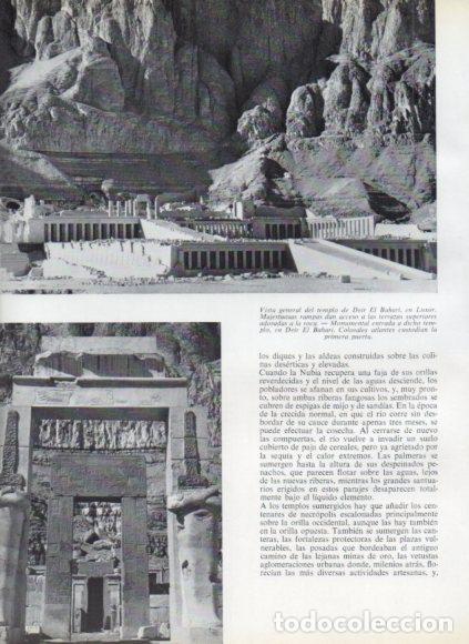Livres: LAMINA V53754: Templo de Deir El Bahari, Luxor