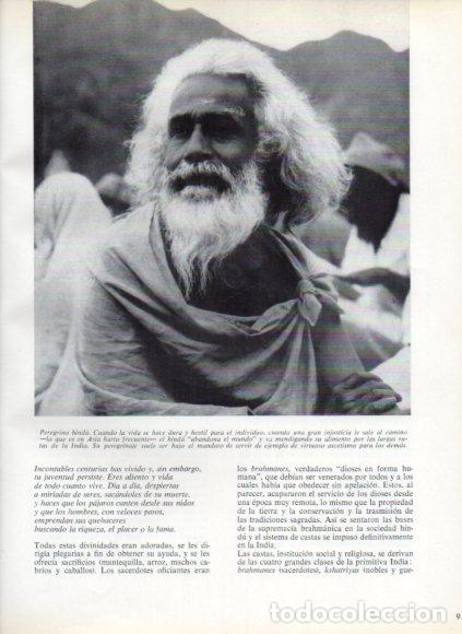 Libri di seconda mano: LAMINA V53764: Peregrino hindu