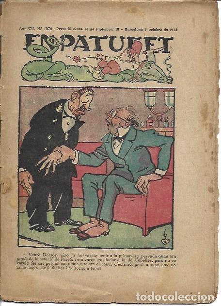 Libri di seconda mano: PATUFET 2965: A&ntilde;o XXI numero 1070 - Impremta Muntaner