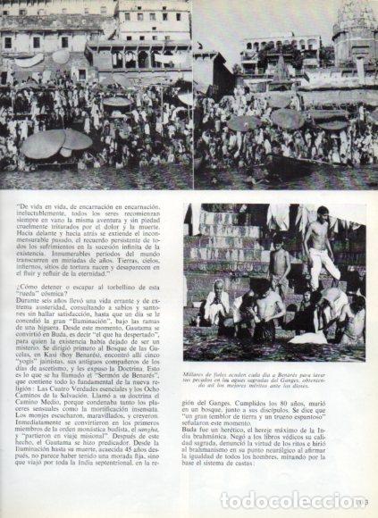 books: LAMINA V53770: Fieles a orillas del Ganges en Benares, India