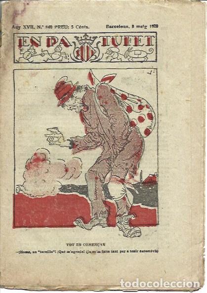 Livros em segunda m&atilde;o: PATUFET 3085: Tot es comen&ccedil;ar numero 840 - Impremta Muntaner