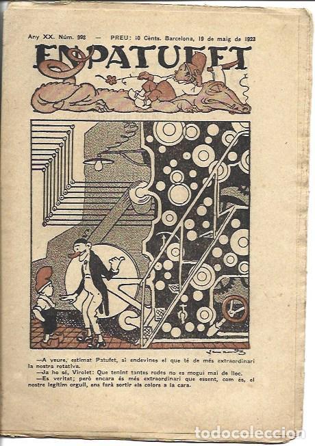 Livros em segunda m&atilde;o: PATUFET 3096: A&ntilde;o XX numero 998 - Impremta Muntaner