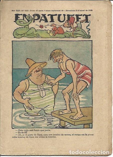 Livros em segunda m&atilde;o: PATUFET 3101: A&ntilde;o XXII numero 1115 - Impremta Muntaner
