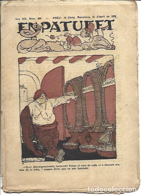 Livros em segunda m&atilde;o: PATUFET 3094: A&ntilde;o XX numero 994 - Impremta Muntaner