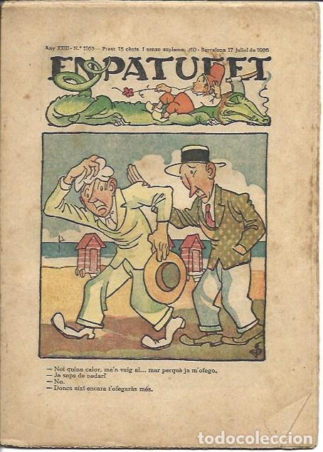 Livros em segunda m&atilde;o: PATUFET 3106: A&ntilde;o XXIII numero 1103 - Impremta Muntaner