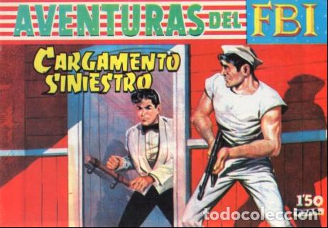 Livres: V10009: Facsimil: Aventuras del FBI numero 243. Cargamento siniestro