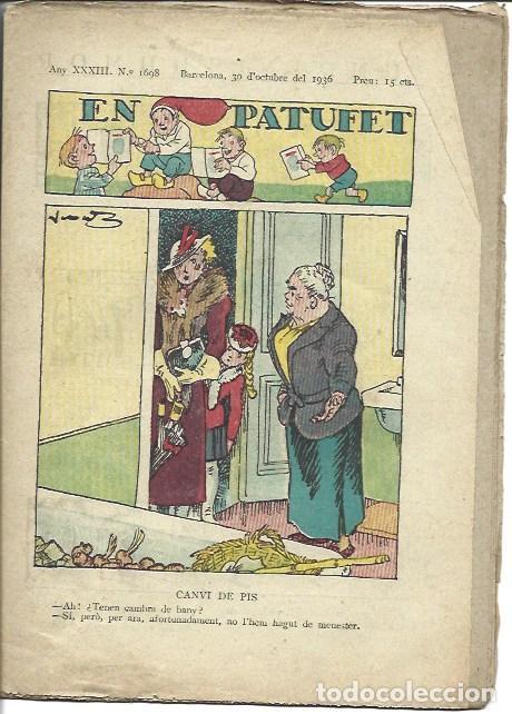 books: PATUFET 3114: A&ntilde;o XXXIII numero 1698 - Impremta Muntaner