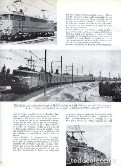 B&uuml;cher: LAMINA V53850: Locomotora electrica BB 9.004 y tren Mistral de la linea Paris Lyon