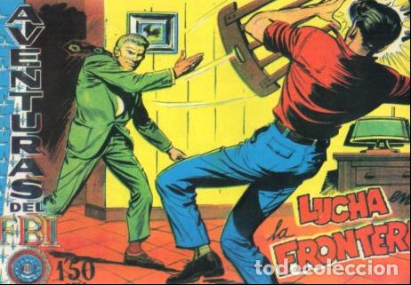 books: V10029: Facsimil: Aventuras del FBI numero 229. Lucha en la frontera