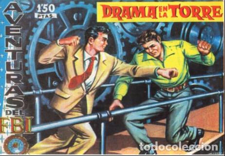 Libri di seconda mano: V10044: Facsimil: Aventuras del FBI numero 210. Drama en el torre