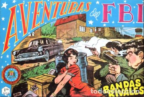 books: V10064: Facsimil: Aventuras del FBI numero 156. Bandas infernales