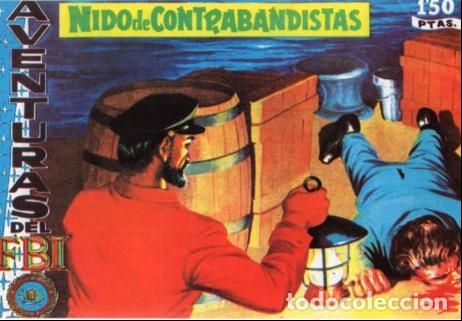 Libri di seconda mano: V10040: Facsimil: Aventuras del FBI numero 206. Nido de contrabandistas