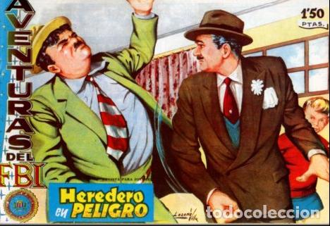 B&uuml;cher: V10099: Facsimil: Aventuras del FBI numero 191. Heredero en peligro