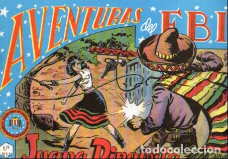 B&uuml;cher: V10104: Facsimil: Aventuras del FBI numero 40. Juana Dinamita