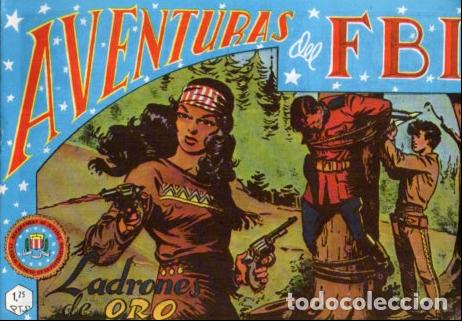Livros em segunda m&atilde;o: V10109: Facsimil: Aventuras del FBI numero 45. Ladrones de oro