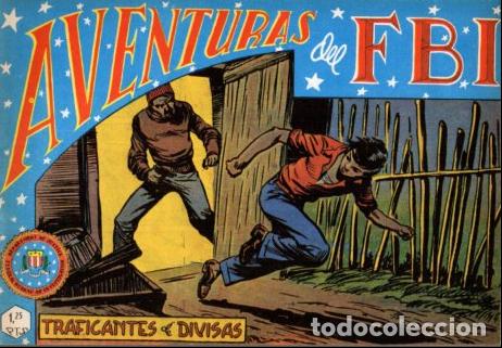 B&uuml;cher: V10124: Facsimil: Aventuras del FBI numero 62. Traficantes de divisas