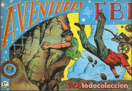 Livres: V10129: Facsimil: Aventuras del FBI numero 67. Rocas negras
