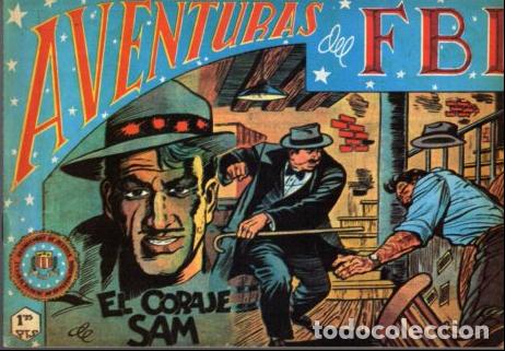 Livres: V10139: Facsimil: Aventuras del FBI numero 77. El coraje de Sam