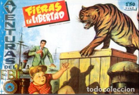 Livres: V10100: Facsimil: Aventuras del FBI numero 192. Fieras en libertad