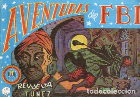 Livres: V10110: Facsimil: Aventuras del FBI numero 46. Revuelta Tunez