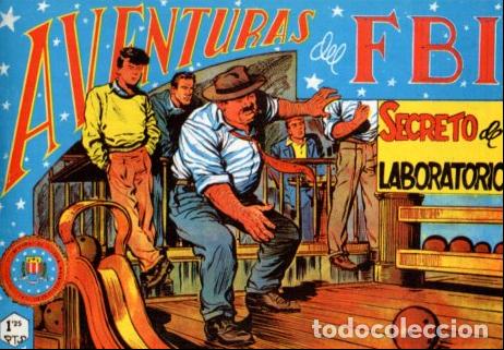 Livres: V10149: Facsimil: Aventuras del FBI numero 88. Secreto del Laboratorio