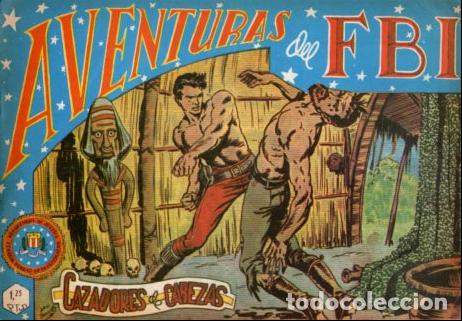 Livres: V10115: Facsimil: Aventuras del FBI numero 51. Cazadores de cabezas
